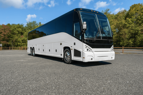 Bus Rental Company Lancaster 56 Passenger Charter Bus