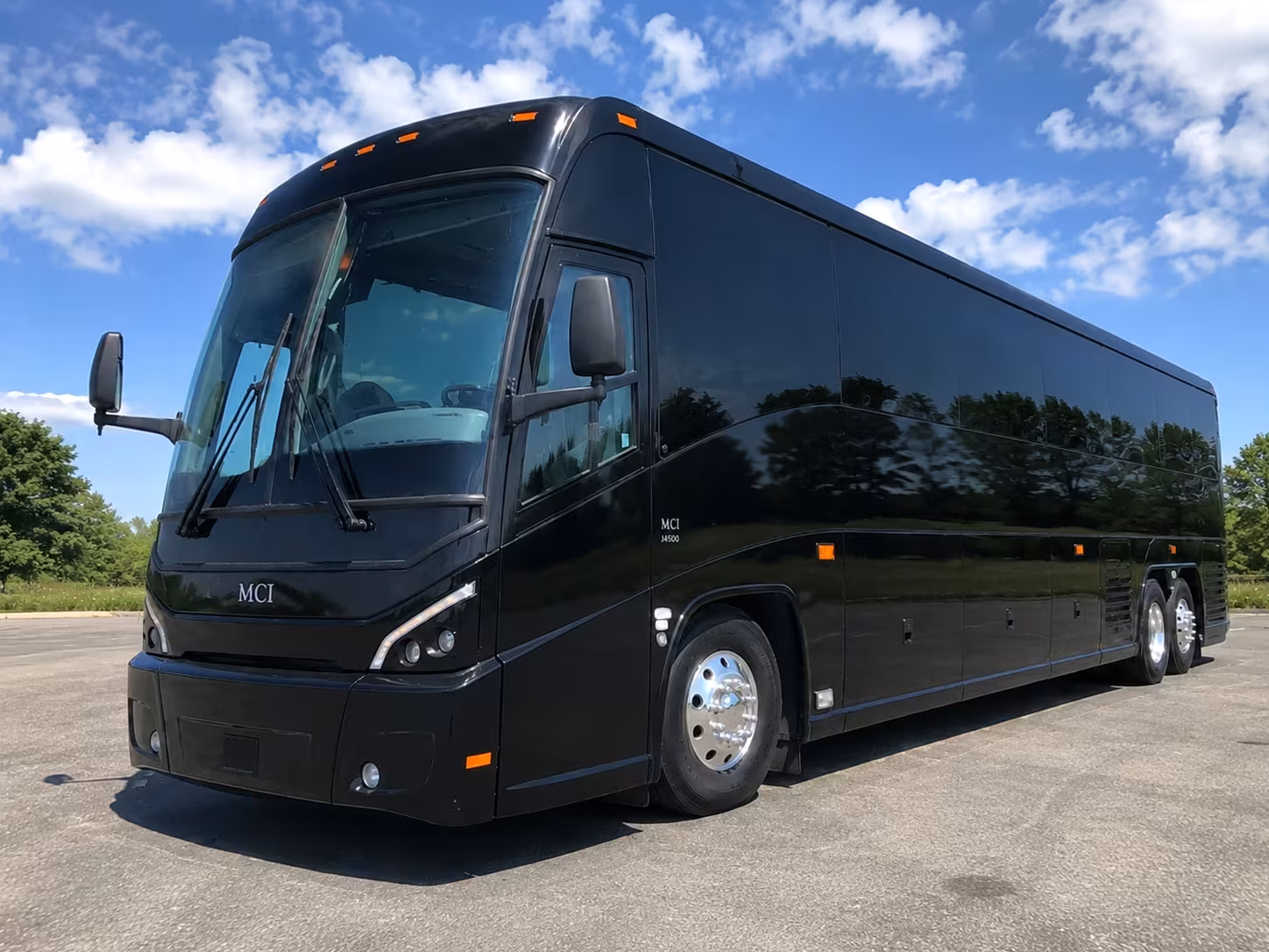 56 passenger charter bus