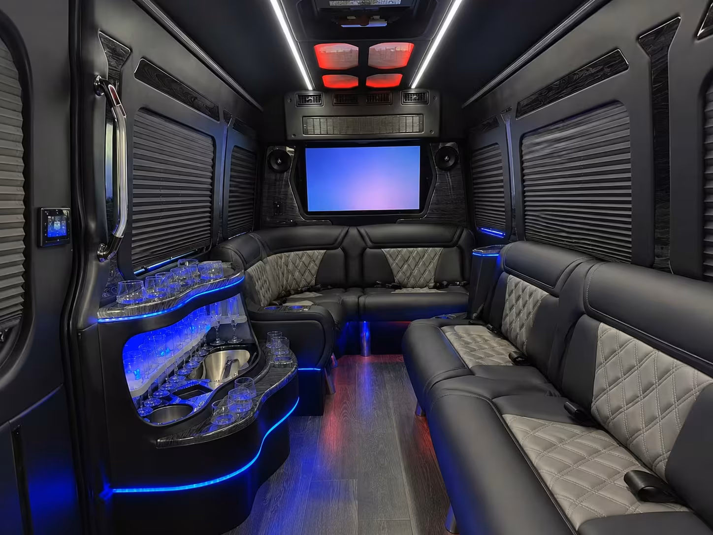corporate shuttle buses from lancaster to southern california