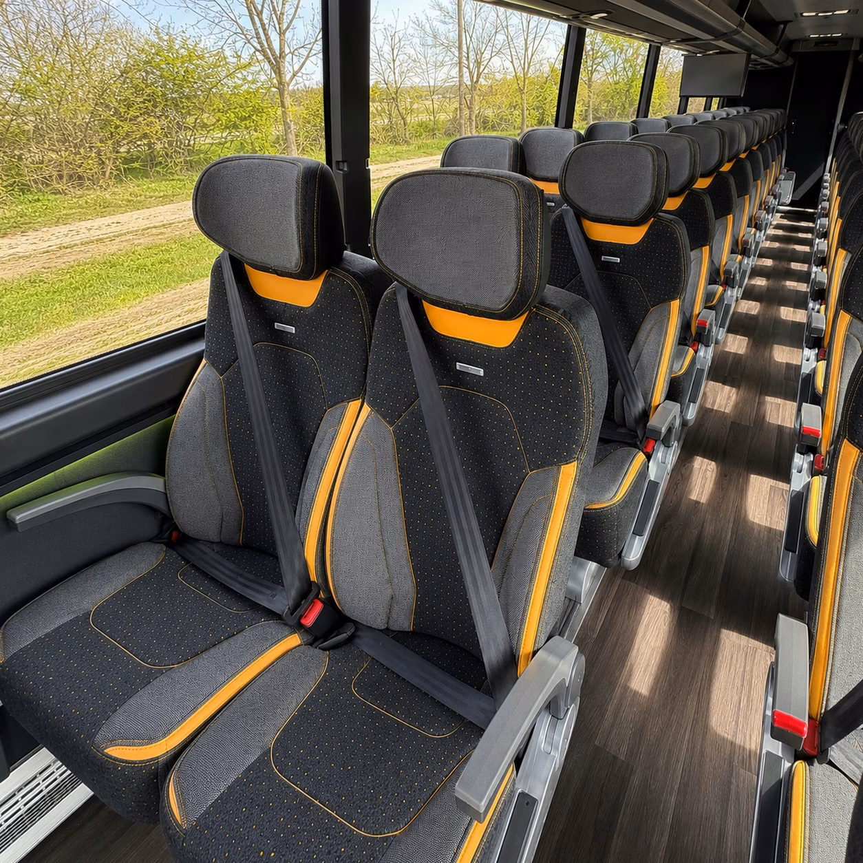 lancaster school field trip and sports team charter buses