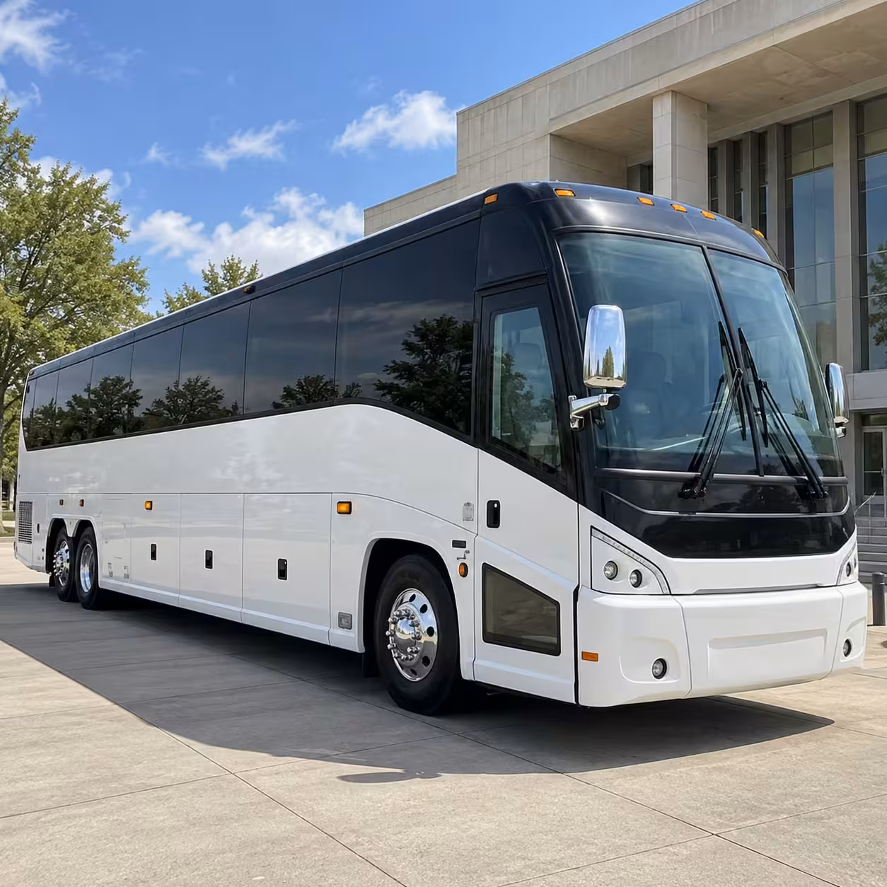 lancaster wedding shuttle buses between ceremony and reception